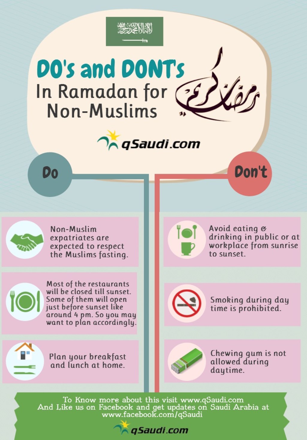 Picture of: Do’s and Don’ts in Ramadan in Saudi Arabia for Non-Muslims