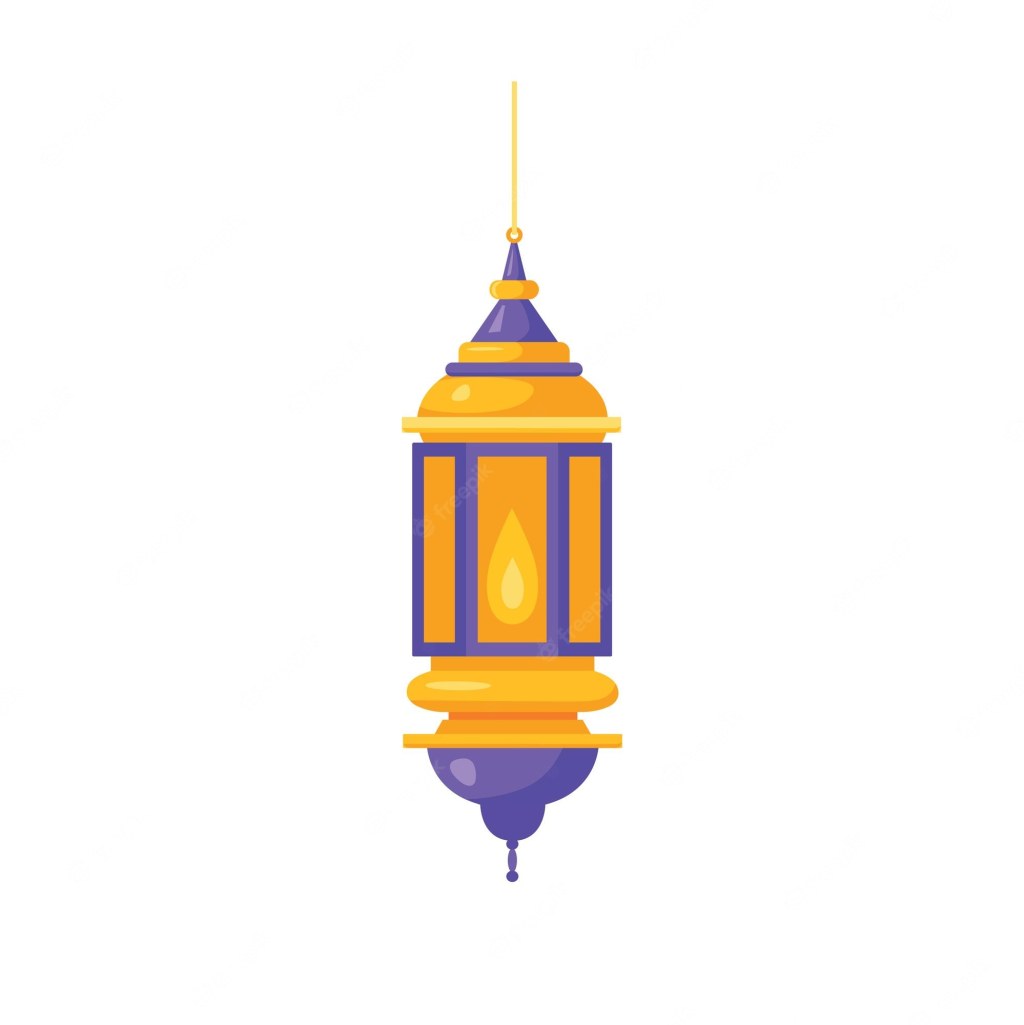 Picture of: Premium Vector  Ramadan lantern beautiful lantern with a candle