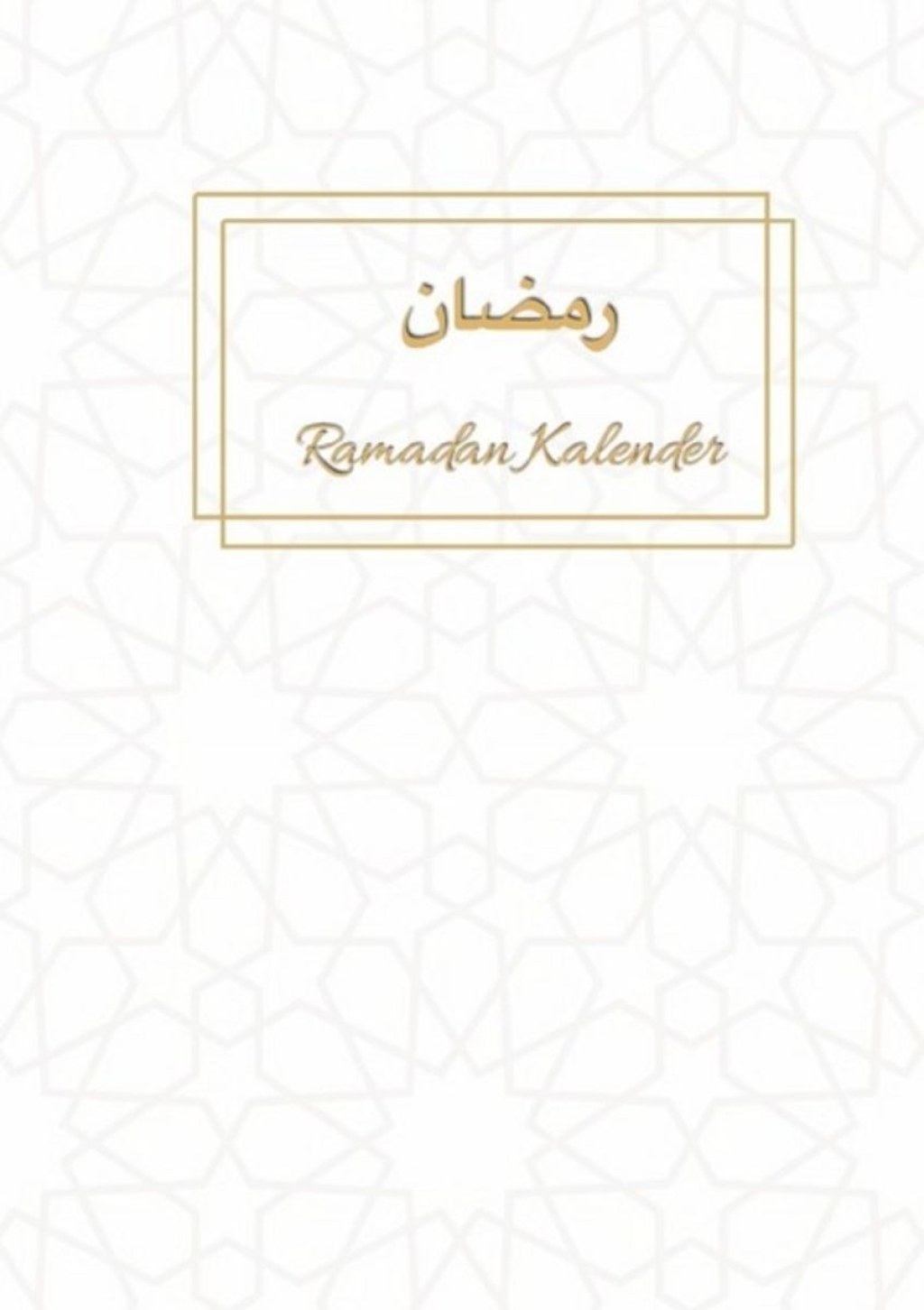 Picture of: Ramadan Kalender’ von ‘Burak K