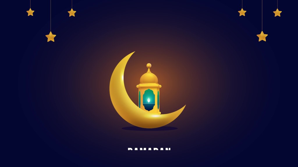 Picture of: Ramadan kareem Gruß Bewegung Design Animation mit Mond