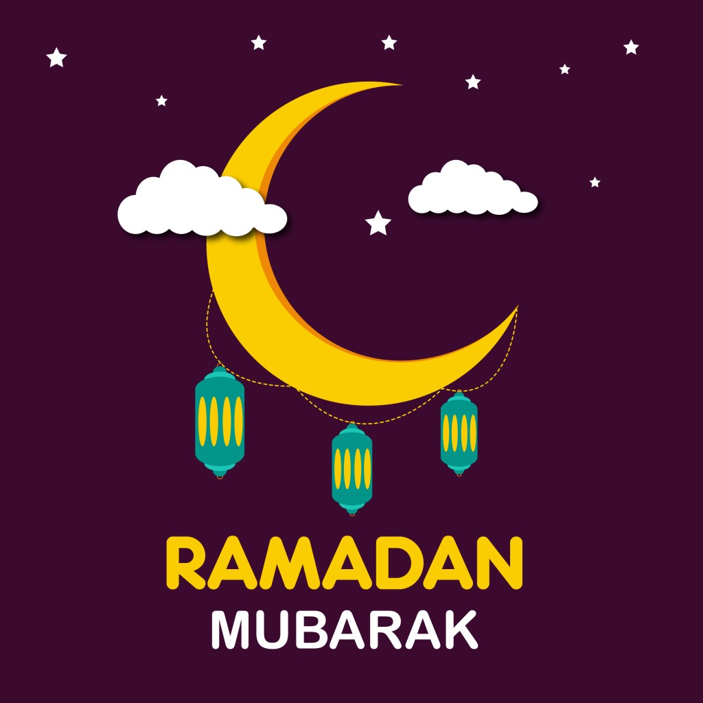 Picture of: Ramadan Mubarak Karte für muslimische oder islamische Karte Design